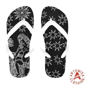 Chanclas La Estrella Negras