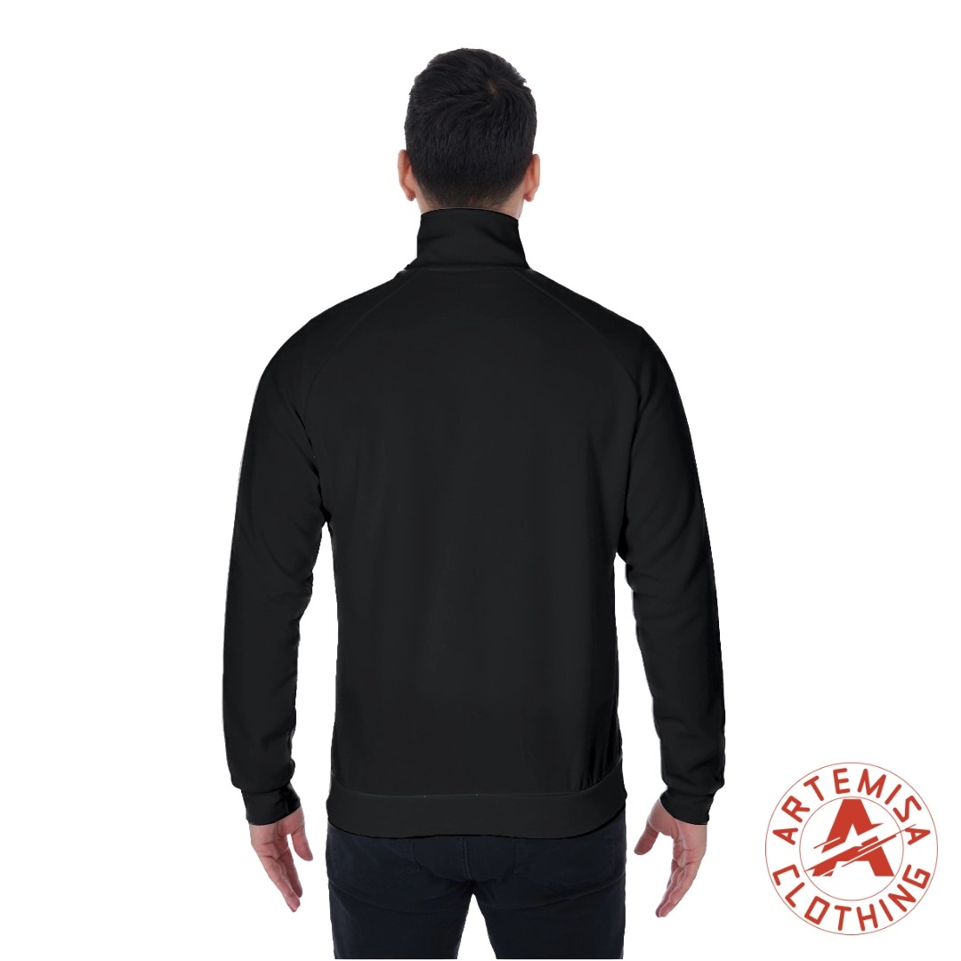 Chaqueta Hombre Cuello Alto El Ahorcado Negra - Image 4