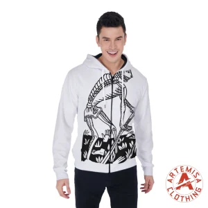 Sudadera Micropolar de Cremallera y Capucha La Muerte Blanca