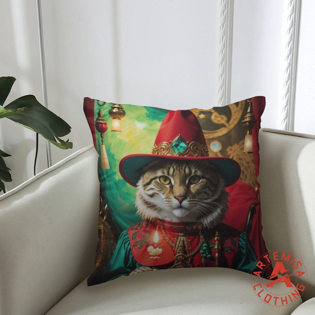 Funda Cojín Gato Tarotista 2 - Image 2