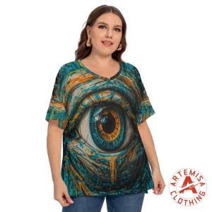 Camiseta Plus Size Ojo Integral