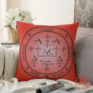 Funda Cojín Sello Arcángel Uriel