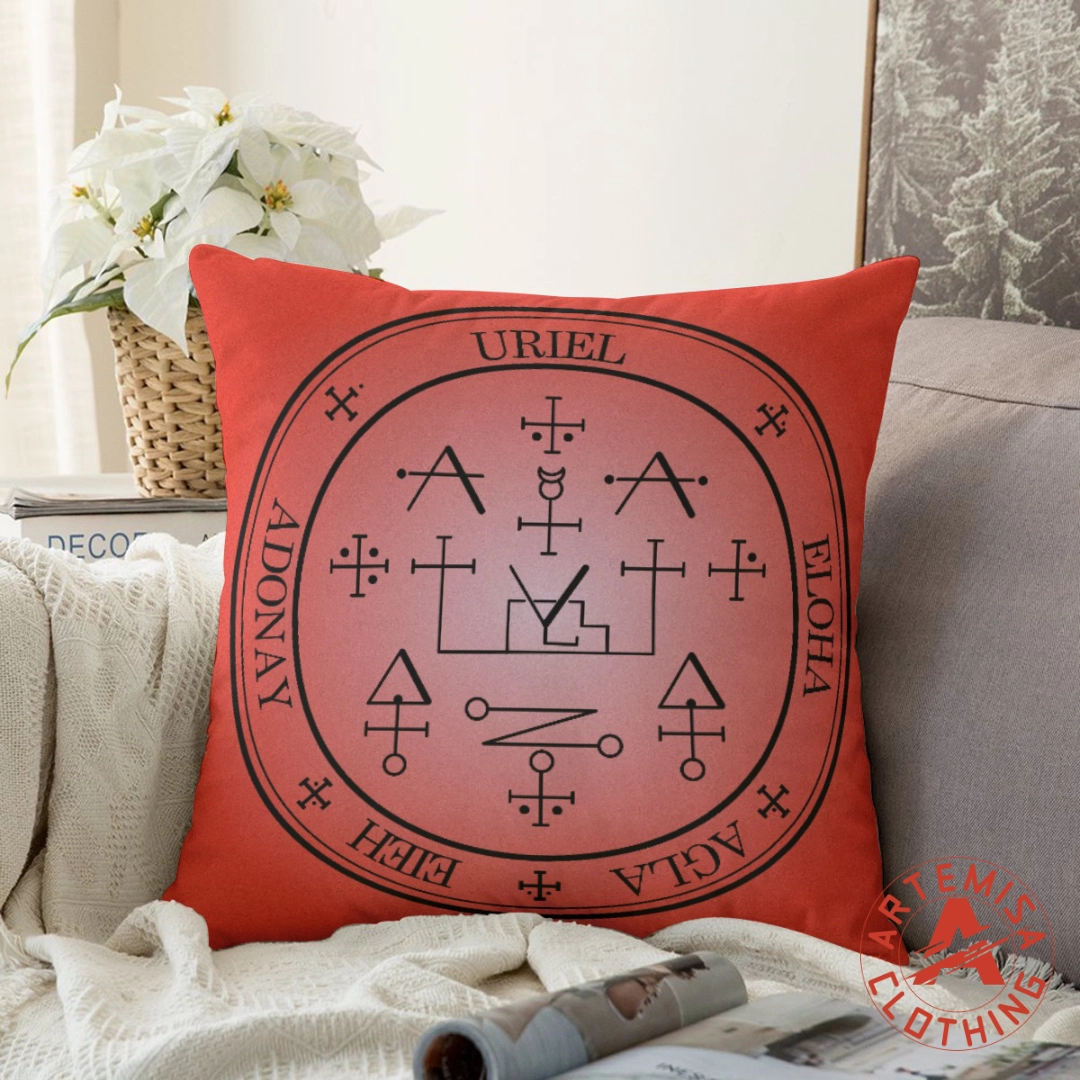Funda Cojín Sello Arcángel Uriel