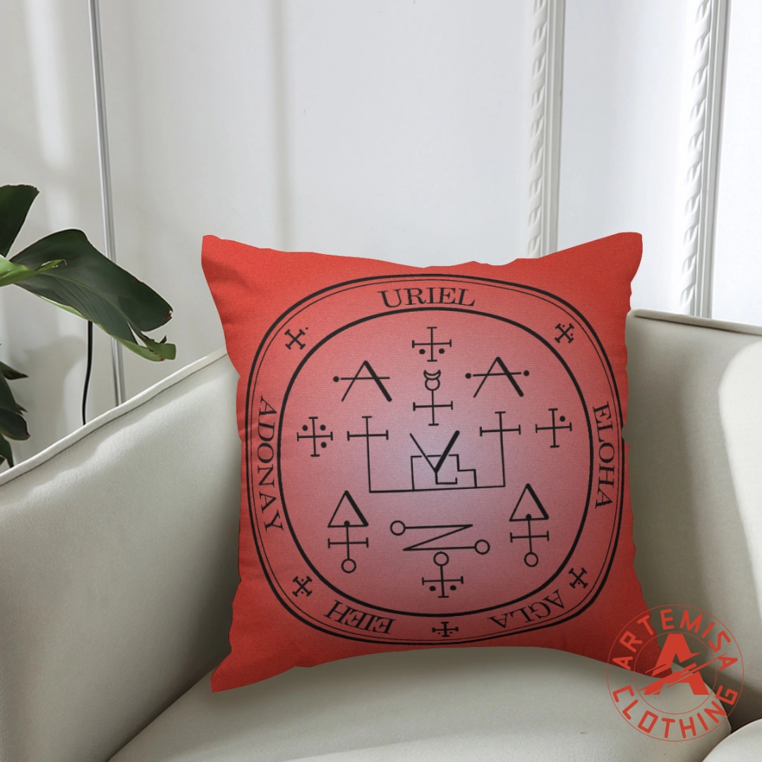 Funda Cojín Sello Arcángel Uriel - Image 2