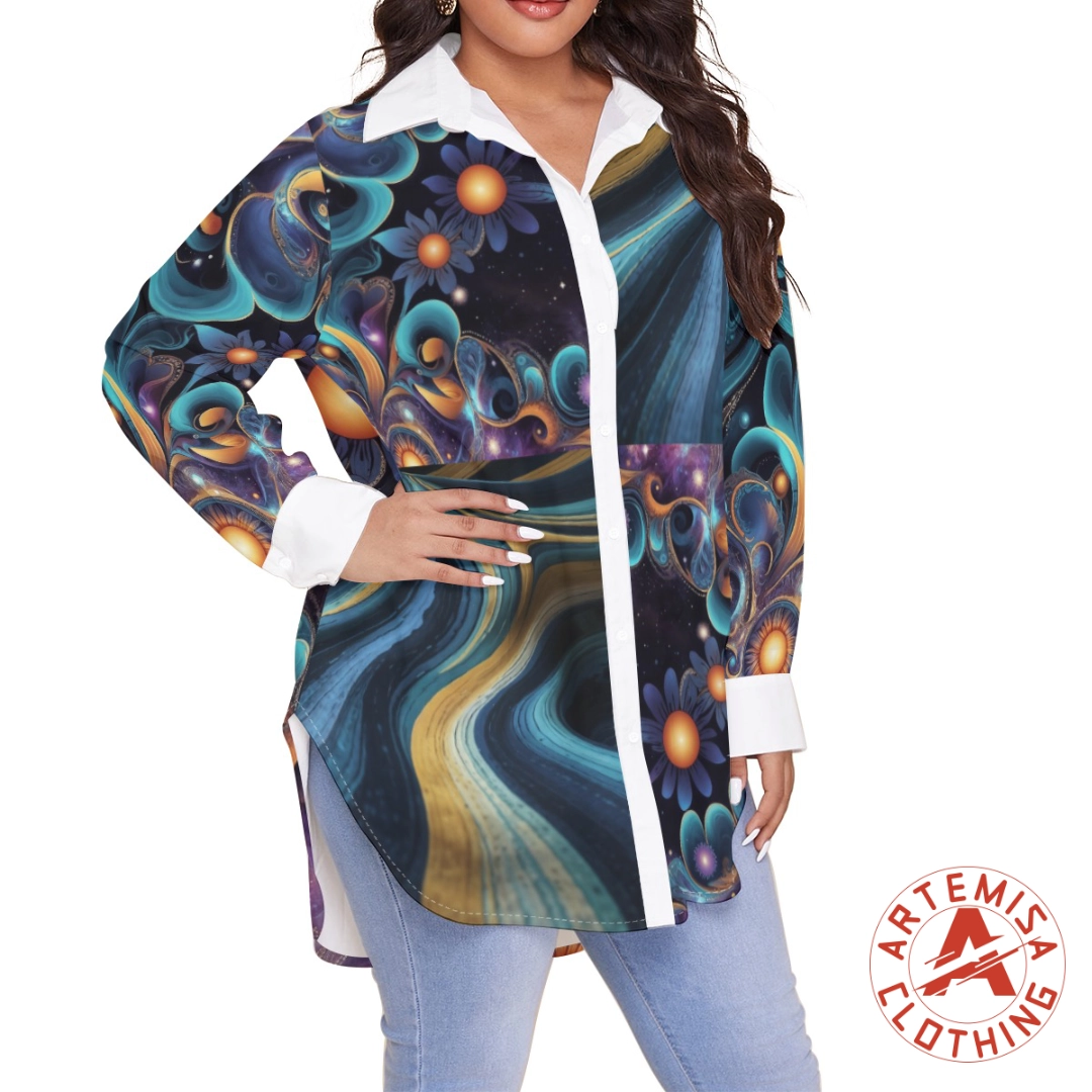Camisa Manga Larga Flor Estelar - Image 3