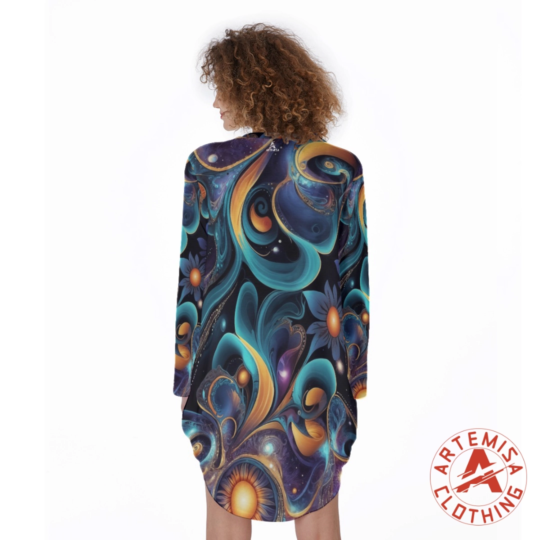 Vestido Corto Flor Estelar - Image 3