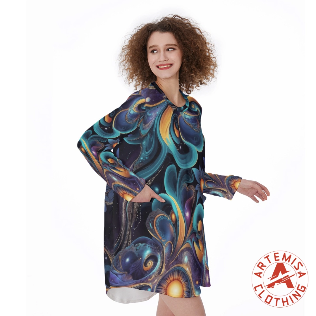 Vestido Corto Flor Estelar - Image 2